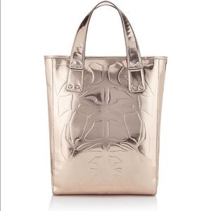 McQ Alexander McQueen Rose Gold Kingsland Tote